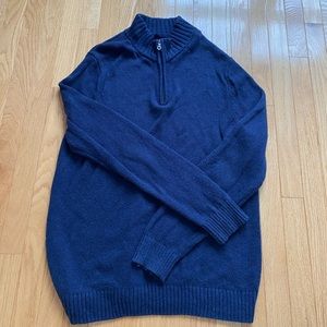 Navy Blue Mens Sweater